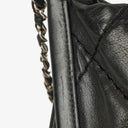 Chanel Sea Hit Medium Black Quilted Iridescent Calfskin Shoulder Bag