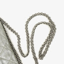Chanel Silver Metallic Aged Quilted Calfskin 2.55 Reissue 227 Flap Bag