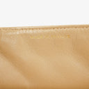 Chanel Single Flap Bag Beige Quilted Lambskin With Black Hardware