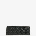 Chanel Single Flap Bag Black Quilted Leather With 24K Gold-Plated Hardware