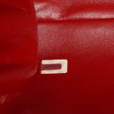 Chanel Single Flap Bag In Red Quilted Suede With 24K Gold-Plated Hardware
