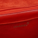 Chanel Single Flap Bag In Red Quilted Suede With 24K Gold-Plated Hardware
