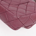 Chanel Single Flap Bag Quilted Lambskin Silver Toned Hardware