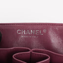 Chanel Single Flap Bag Quilted Lambskin Silver Toned Hardware