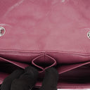 Chanel Single Flap Bag Quilted Lambskin Silver Toned Hardware