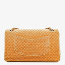 Chanel Single Flap Quilted Velvet Shoulder Bags With Silver-Tone Hardware