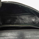 Chanel Small Black Patent Leather Full Flap Bag