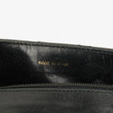 Chanel Small Black Patent Leather Full Flap Bag