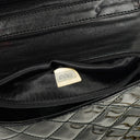 Chanel Small Black Patent Leather Full Flap Bag