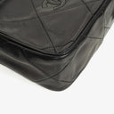 Chanel Small Camera Tassel Black Leather Crossbody Bag
