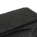 Chanel Small Classic Black Quilted Lambskin Double Flap Bag With 24K Gold-Plated Hardware