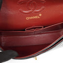 Chanel Small Classic Black Quilted Lambskin Double Flap Bag With 24K Gold-Plated Hardware