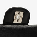 Chanel Small Classic Black Quilted Lambskin Double Flap Bag With Silver-Tone Hardware