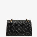 Chanel Small Classic Double Flap Bag Black Quilted Lambskin