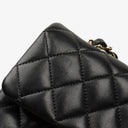 Chanel Small Classic Double Flap Bag Black Quilted Lambskin