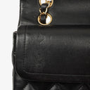 Chanel Small Classic Double Flap Bag Black Quilted Lambskin