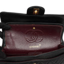 Chanel Small Classic Double Flap Bag in Black Lambskin with 24K Gold-Plated Hardware