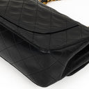 Chanel Small Classic Double Flap Bag in Black Lambskin with 24K Gold-Plated Hardware