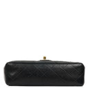 Chanel Small Classic Double Flap Bag in Black Lambskin with 24K Gold-Plated Hardware