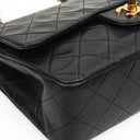 Chanel Small Classic Lambskin Double Flap Bag With 24K Gold-Plated Hardware