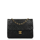 Chanel Small Classic Lambskin Flap Bag With  24K Gold-Plated Hardware