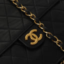 Chanel Small Classic Lambskin Flap Bag With  24K Gold-Plated Hardware