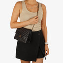Chanel Small Classic Single Flap Bag Black Quilted Lambskin 24K Gold-Plated Hardware