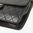 Chanel Small Classic Single Flap Bag Black Quilted Lambskin With 24K Gold-Plated Hardware