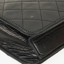 Chanel Small Classic Single Flap Bag Black Quilted Lambskin With 24K Gold-Plated Hardware