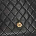 Chanel Small Classic Single Flap Bag Black Quilted Lambskin With 24K Gold-Plated Hardware