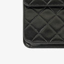 Chanel Small Classic Single Flap Bag Black Quilted Lambskin With 24K Gold-Plated Hardware