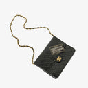 Chanel Small Classic Single Flap Bag Black Quilted Lambskin With 24K Gold-Plated Hardware