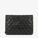 Chanel Small Classic Single Flap Bag Black Quilted Lambskin With 24K Gold-Plated Hardware