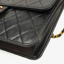 Chanel Small Classic Single Flap Bag Black Quilted Lambskin With 24K Gold-Plated Hardware
