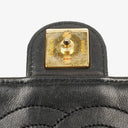 Chanel Small Classic Single Flap Bag Black Quilted Lambskin With 24K Gold-Plated Hardware