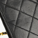 Chanel Small Classic Single Flap Bag Black Quilted Lambskin With 24K Gold-Plated Hardware