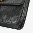 Chanel Small Classic Single Flap Bag Black Quilted Lambskin With 24K Gold-Plated Hardware