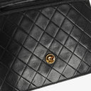 Chanel Small Classic Single Flap Bag Black Quilted Lambskin With 24K Gold-Plated Hardware