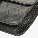 Chanel Small Classic Single Flap Bag In Navy Quilted Lambskin With 24K Gold-Plated Hardware