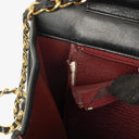Chanel Small Classic Single Flap Bag In Navy Quilted Lambskin With 24K Gold-Plated Hardware
