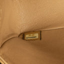 Chanel Small Classic Vintage Double Flap Bag Beige Quilted Lambskin 24K Gold-Plated Hardware