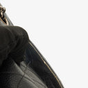 Chanel Small Classic Vintage Double Flap Bag Black Quilted Caviar With Silver-Tone Hardware