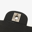 Chanel Small Classic Vintage Double Flap Bag Black Quilted Caviar With Silver-Tone Hardware