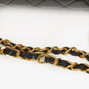 Chanel Small Classic Vintage Double Flap Bag Black Quilted Lambskin 24K Gold-Plated Hardware, 1989-1991