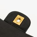 Chanel Small Classic Vintage Double Flap Bag Black Quilted Lambskin 24K Gold-Plated Hardware