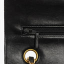 Chanel Small Classic Vintage Double Flap Bag Black Quilted Lambskin With 24K Gold-Plated Hardware