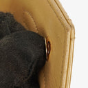 Chanel Small Envelope Maxi CC Logo Flap Bag Beige Quilted Lambskin With 24K Gold-Plated Hardware