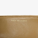 Chanel Small Envelope Maxi CC Logo Flap Bag Beige Quilted Lambskin With 24K Gold-Plated Hardware