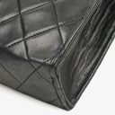 Chanel Small Envelope Maxi CC Logo Flap Bag Black Quilted Lambskin With 24K Gold-Plated Hardware
