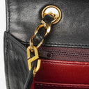 Chanel Small Envelope Maxi CC Logo Flap Bag Black Quilted Lambskin With 24K Gold-Plated Hardware